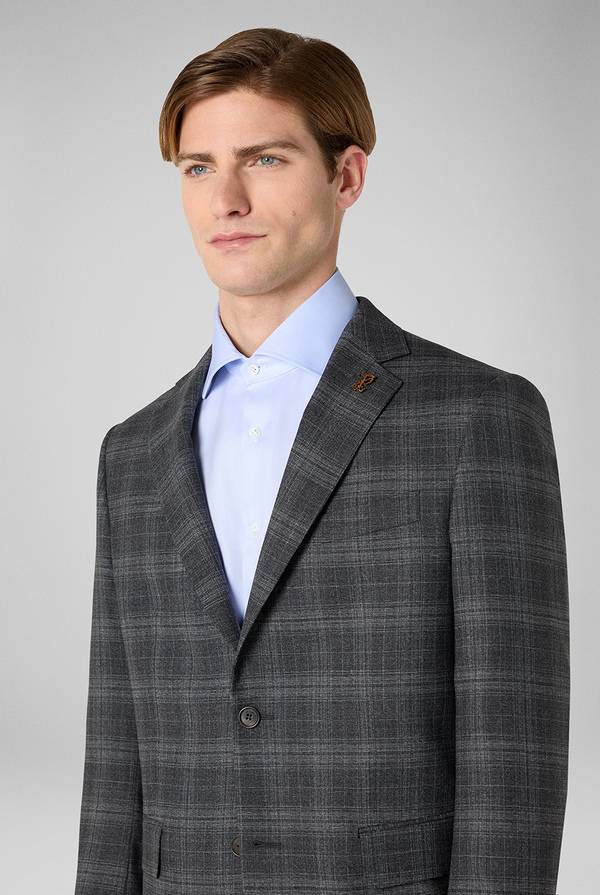 Lab. Pal Zileri Abito Palladio in lana con motivo Principe di Galles Moda
