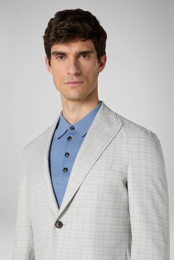 Lab. Pal Zileri Giacca Effortless con motivo micro check Pezzi Unici