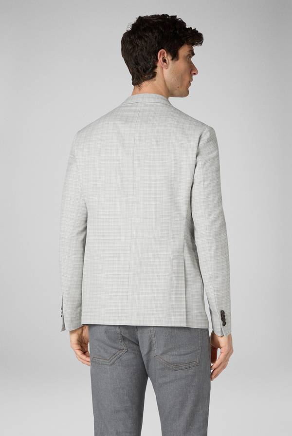 Lab. Pal Zileri Giacca Effortless con motivo micro check Pezzi Unici