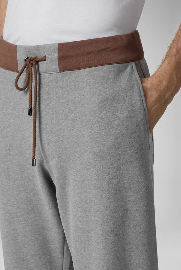 Lab. Pal Zileri Jogger in felpa di cotone Sottocosto