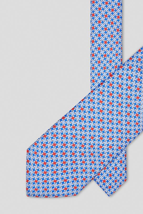 Lab. Pal Zileri Cravatta in seta pied de poule Sconto