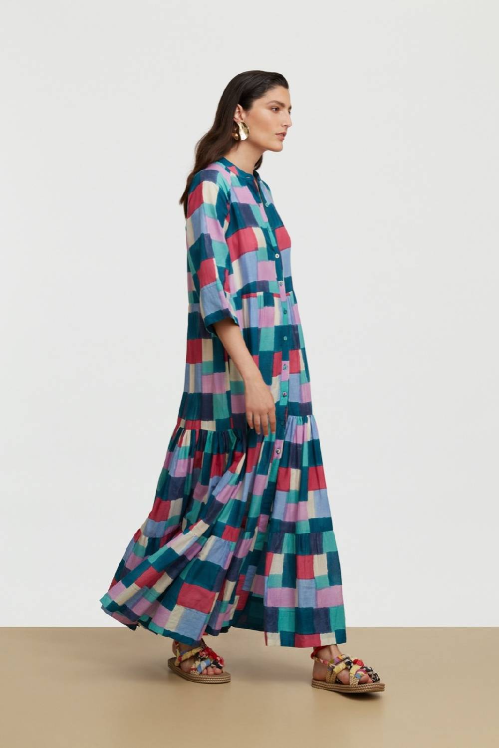 ﻿Lisa Corti abito rambagh geesband peacock