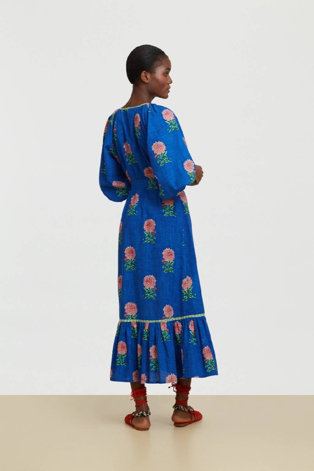 Lisa Corti abito mandili mamagoto royal blue Pezzi Unici
