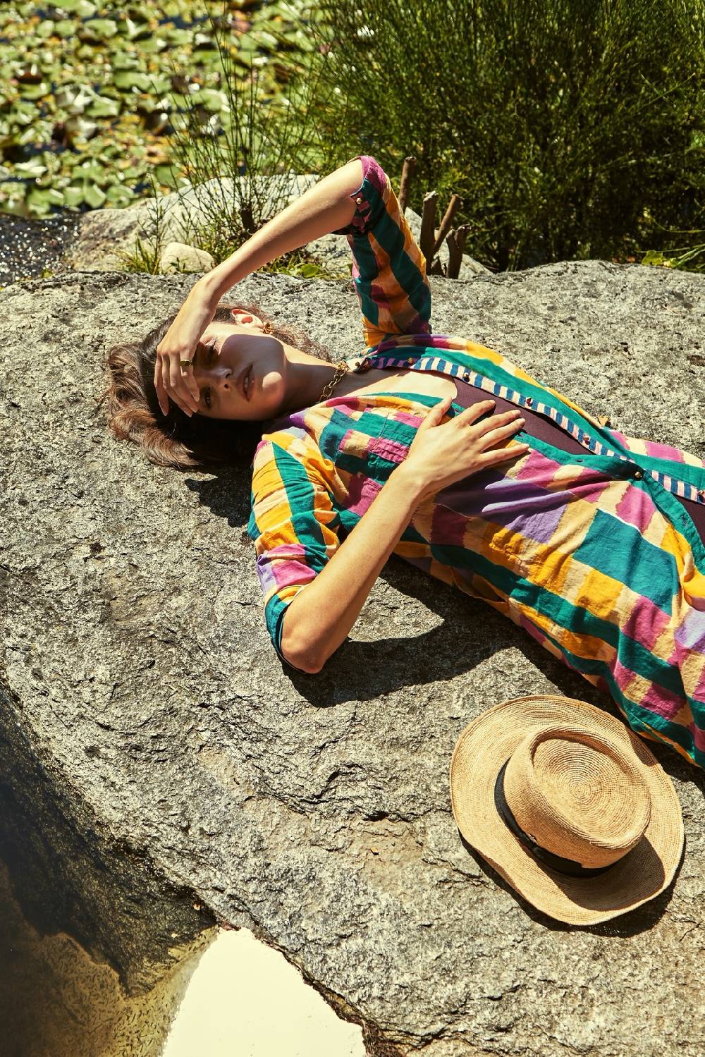 Lisa Corti kurta lunga aperta ankara mustard Novità