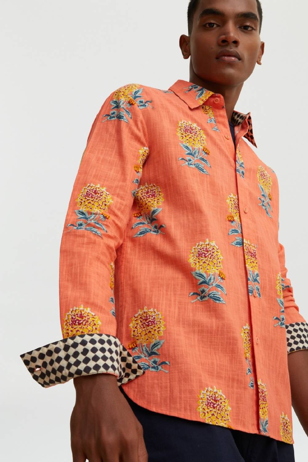Lisa Corti camicia acapulco mamagoto geranium Saldi Di Fabbrica