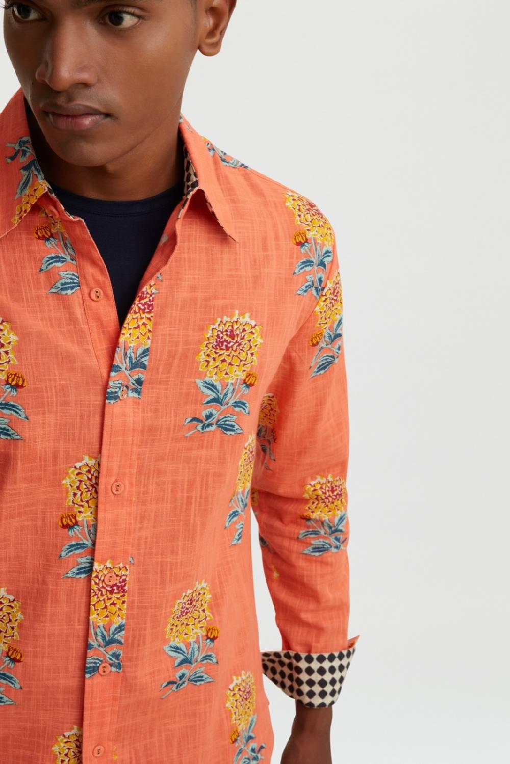 Lisa Corti camicia acapulco mamagoto geranium Saldi Di Fabbrica