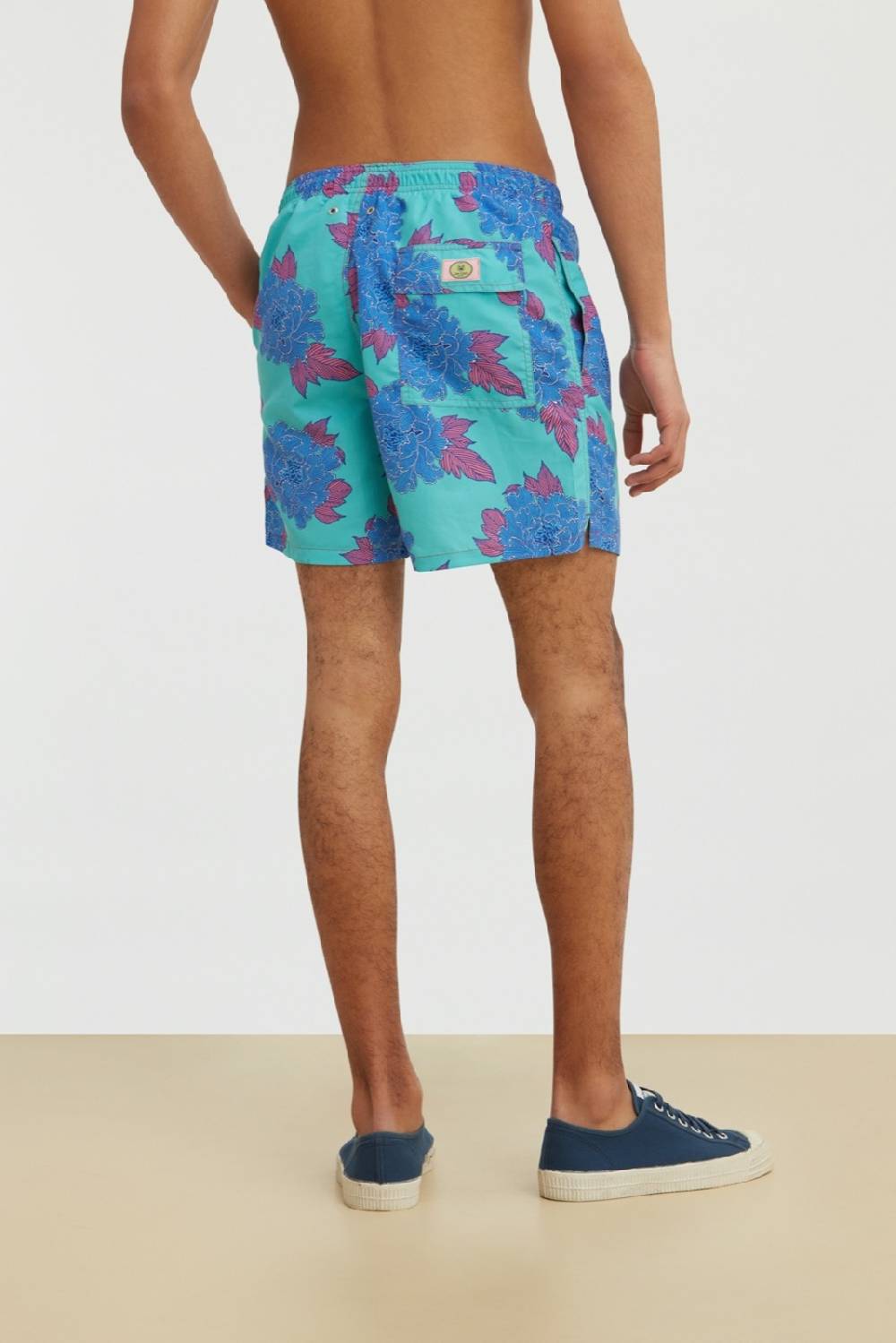 Lisa Corti costume patmos abhanery peony aqua In Saldo