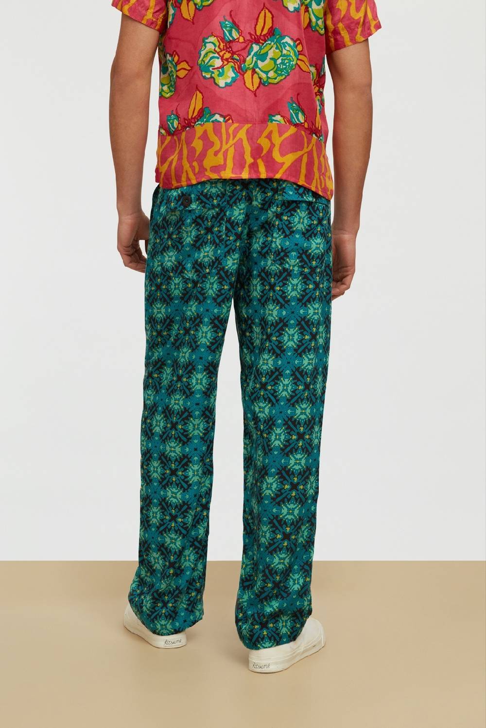 Lisa Corti pantalone dinghi marocco design black 2025