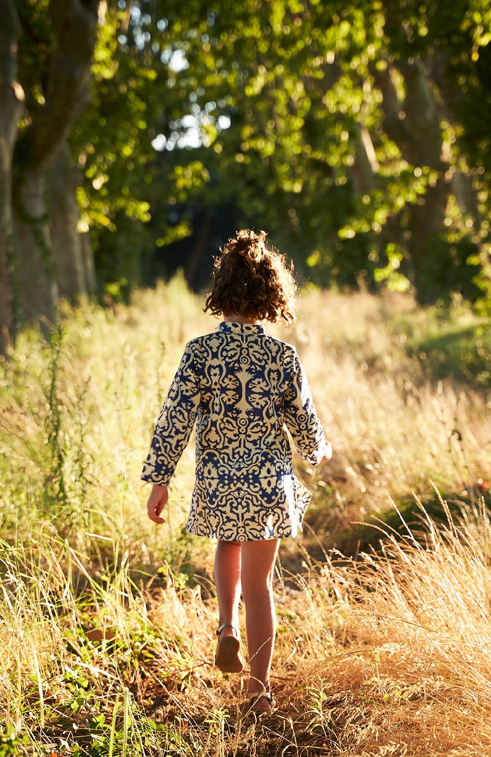 Lisa Corti camicia pietro damask design blue Moda