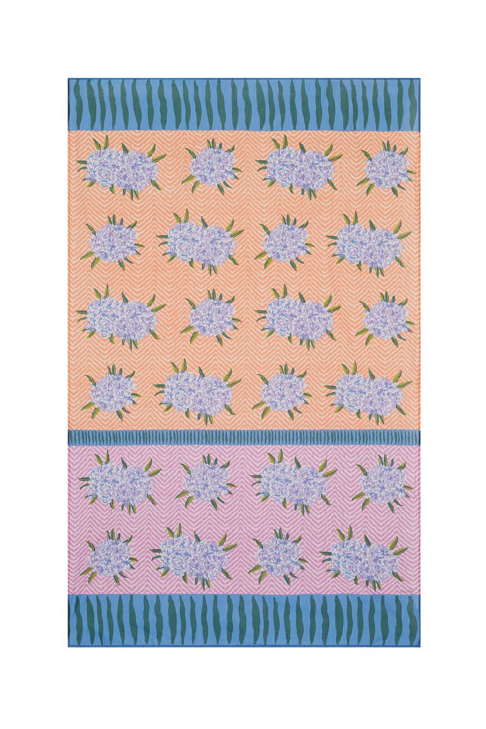 Lisa Corti pareo oleander lilac peach Qualità