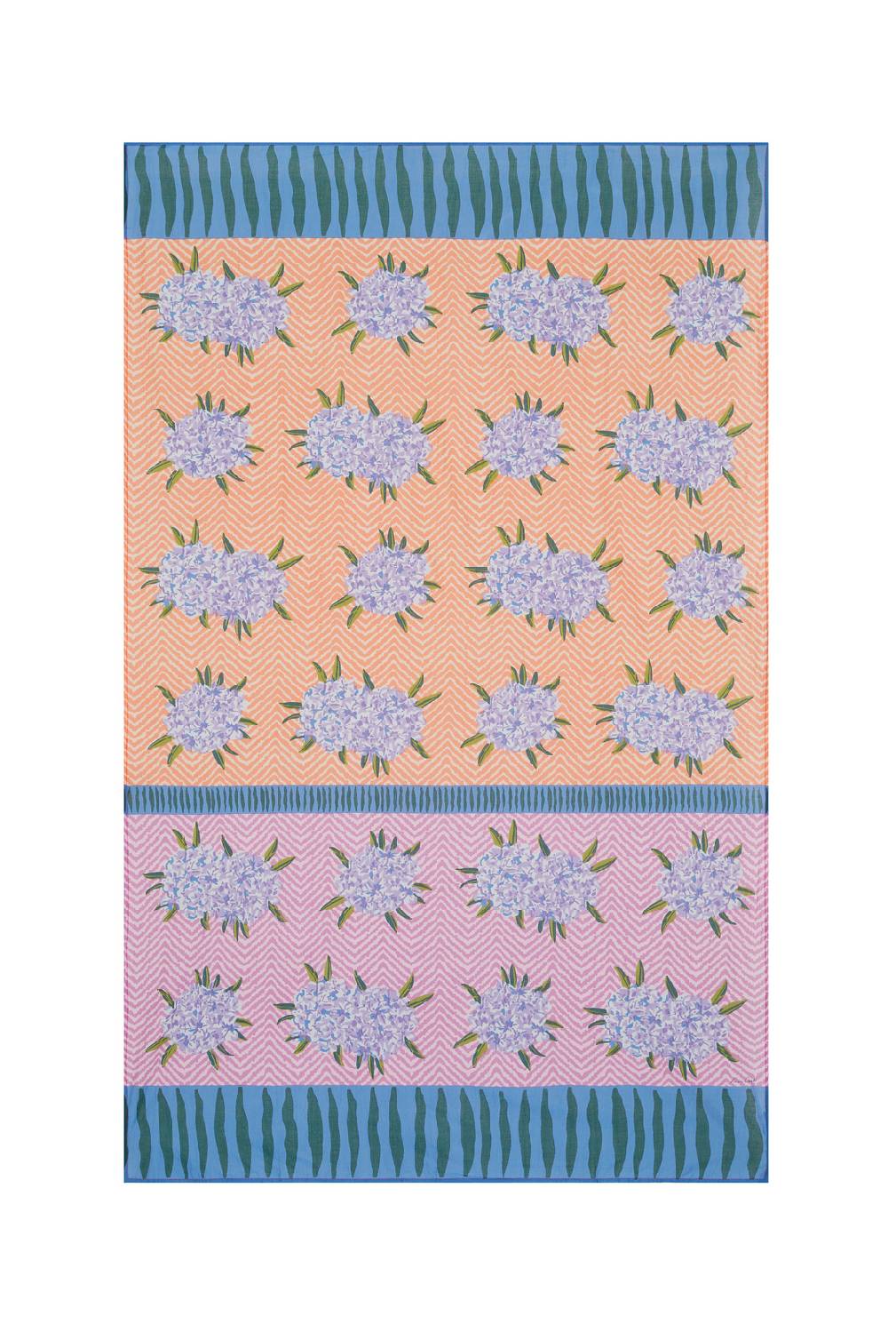 Lisa Corti pareo oleander lilac peach Qualità