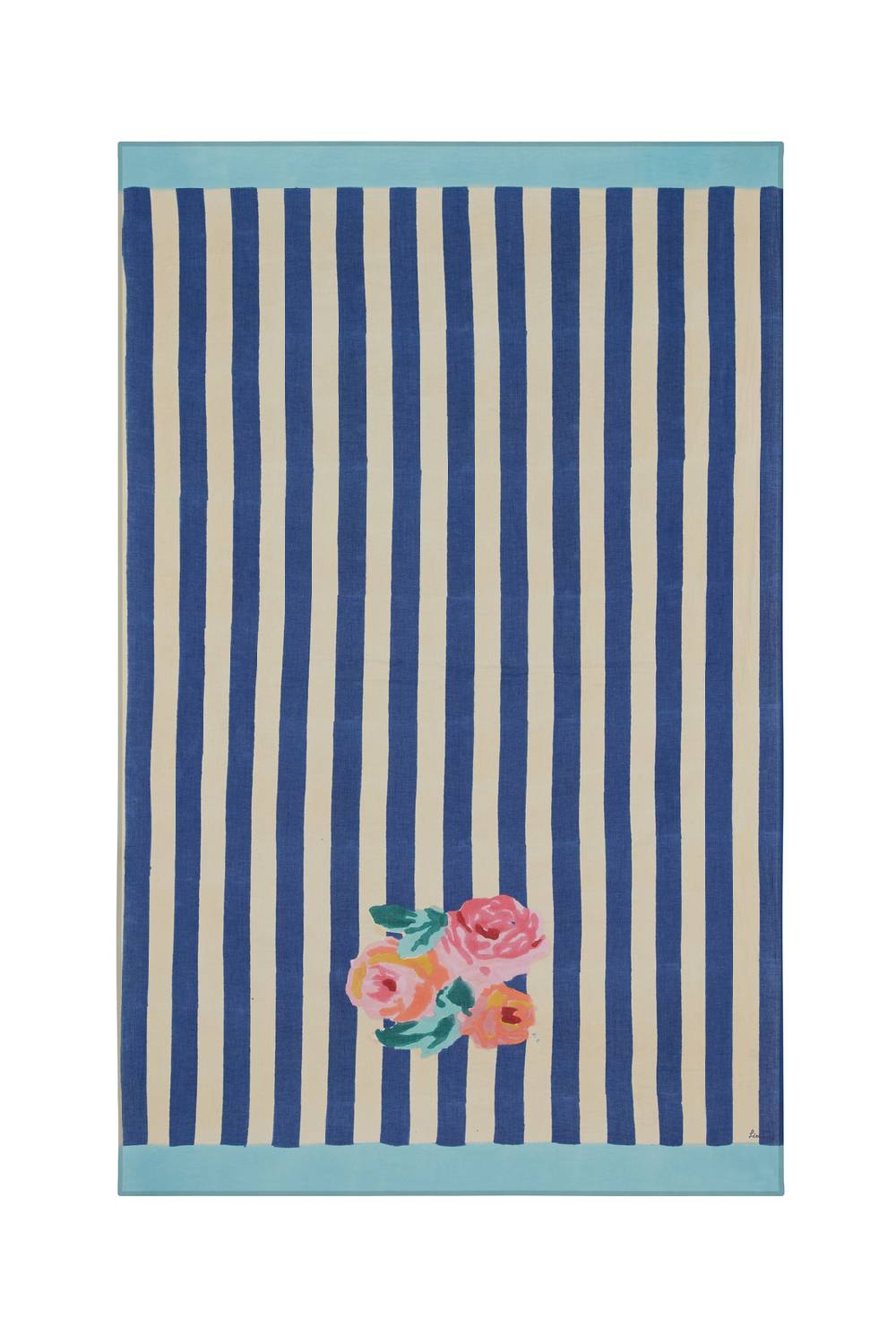 Lisa Corti pareo nizam stripes blue natural Promozione
