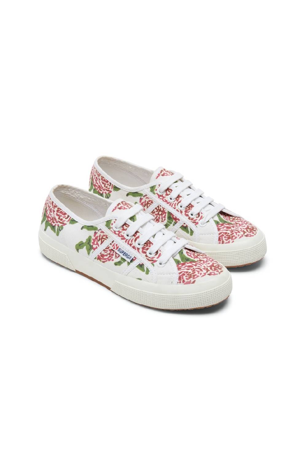 Lisa Corti superga leopard flower white Qualità Garantita