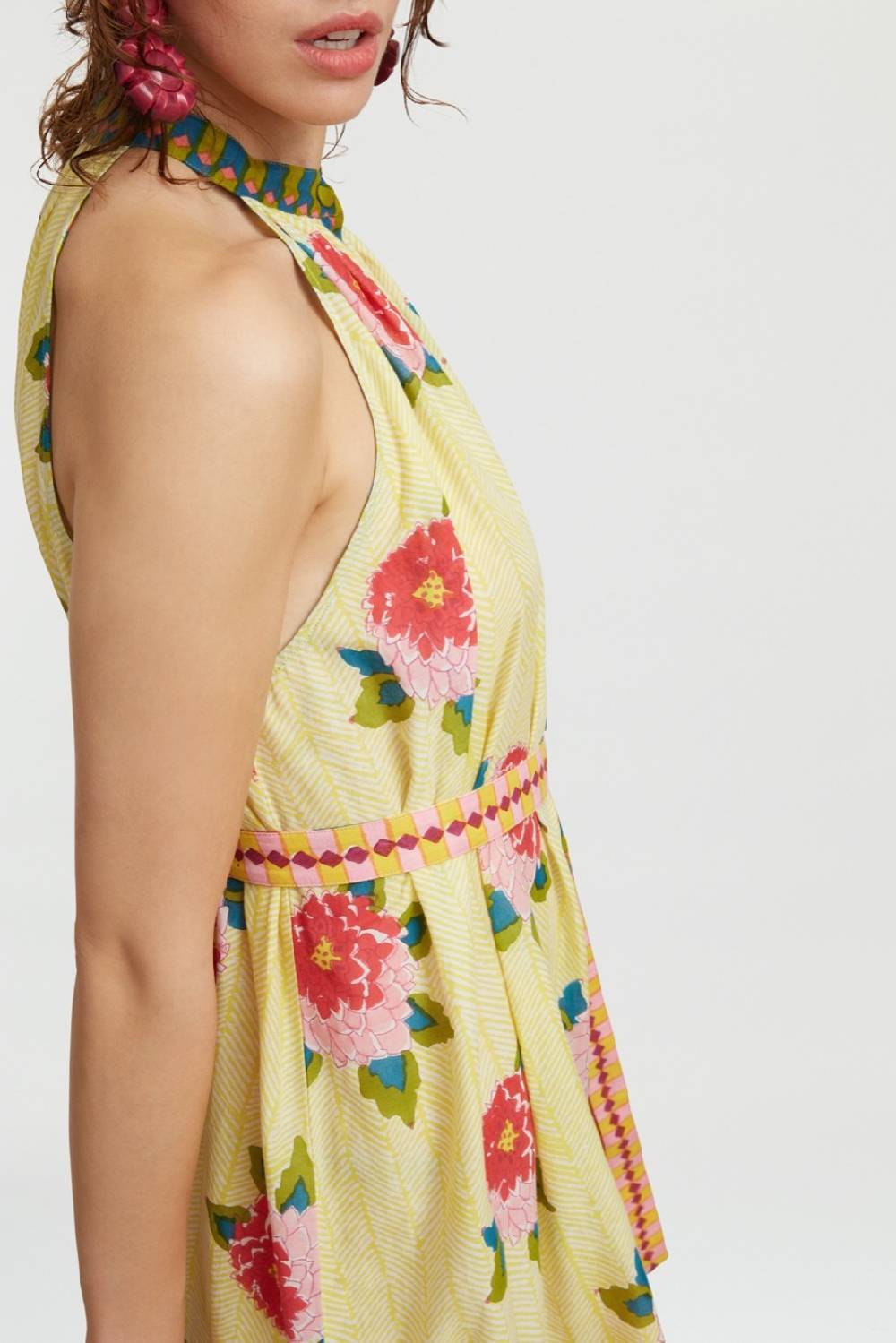 Lisa Corti abito ravi barwara light yellow Online