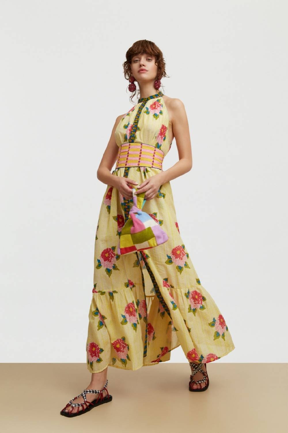 Lisa Corti abito ravi barwara light yellow Online