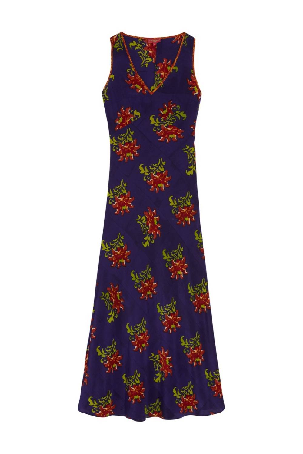 Lisa Corti abito sofia tangeri flower purple Vendite Flash