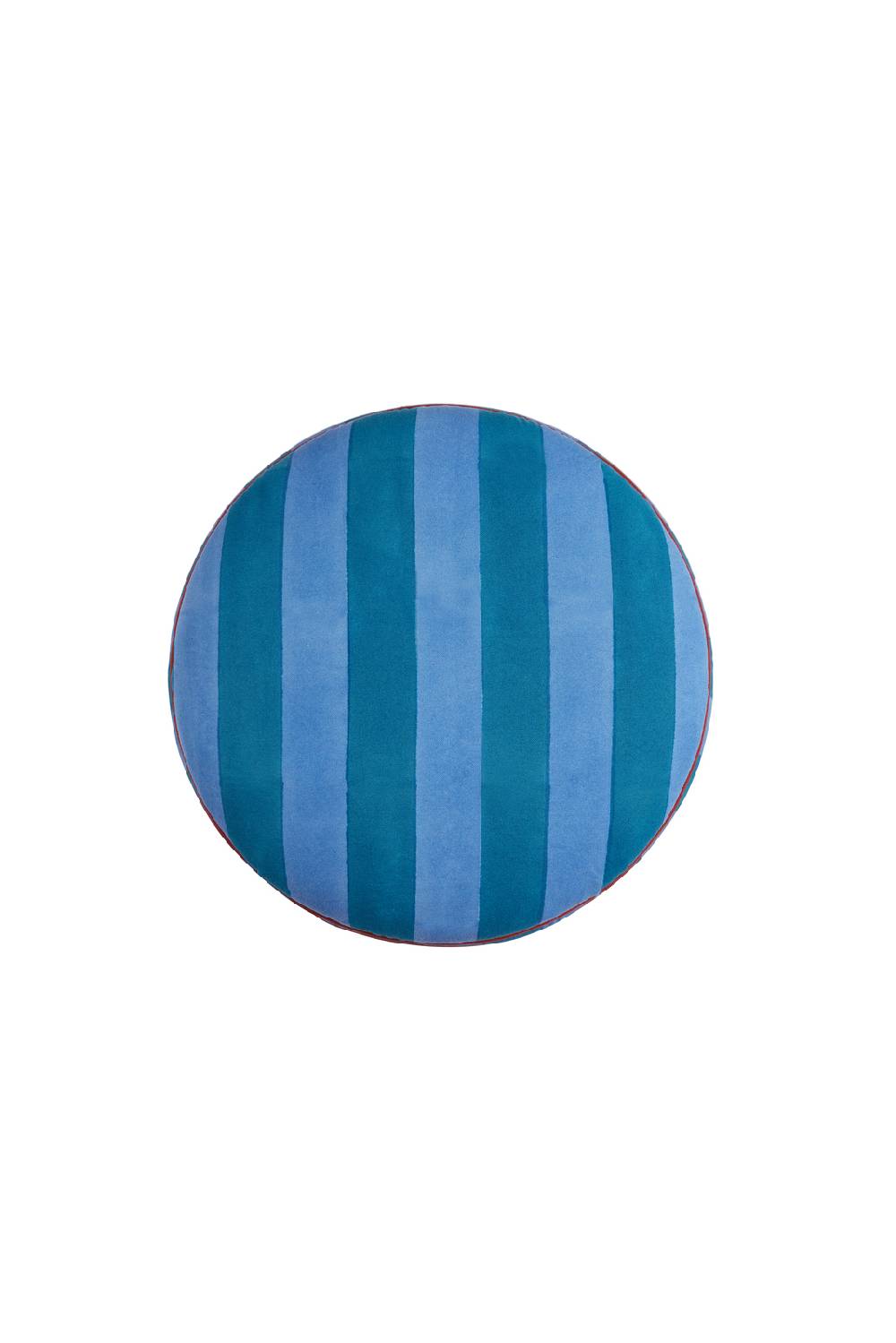 Lisa Corti pouf stripes ferozi sugar Online Outlet