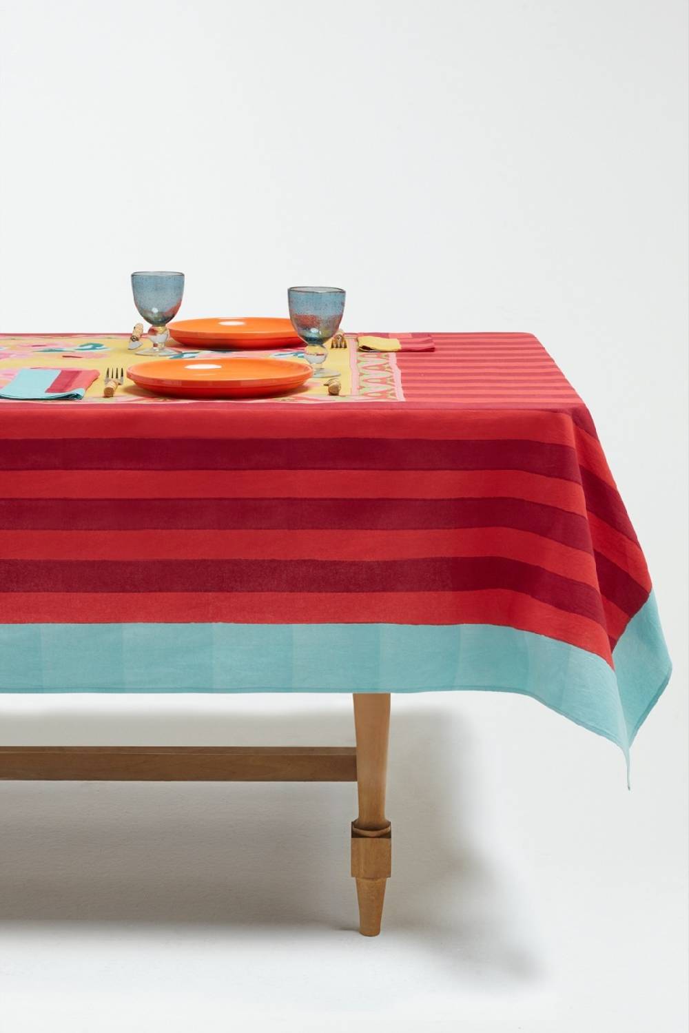 Lisa Corti telo cotone 140x240cm nizam sulphur Promozione Limitata