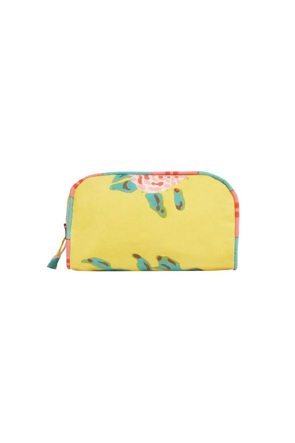 Lisa Corti goretta pouch big leopard flower yellow