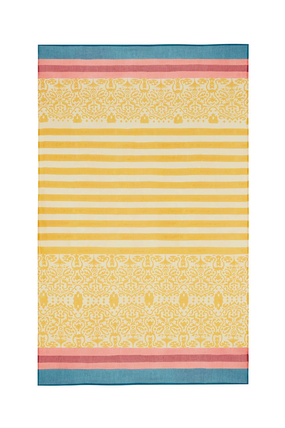 Lisa Corti pareo damask design gold Italy