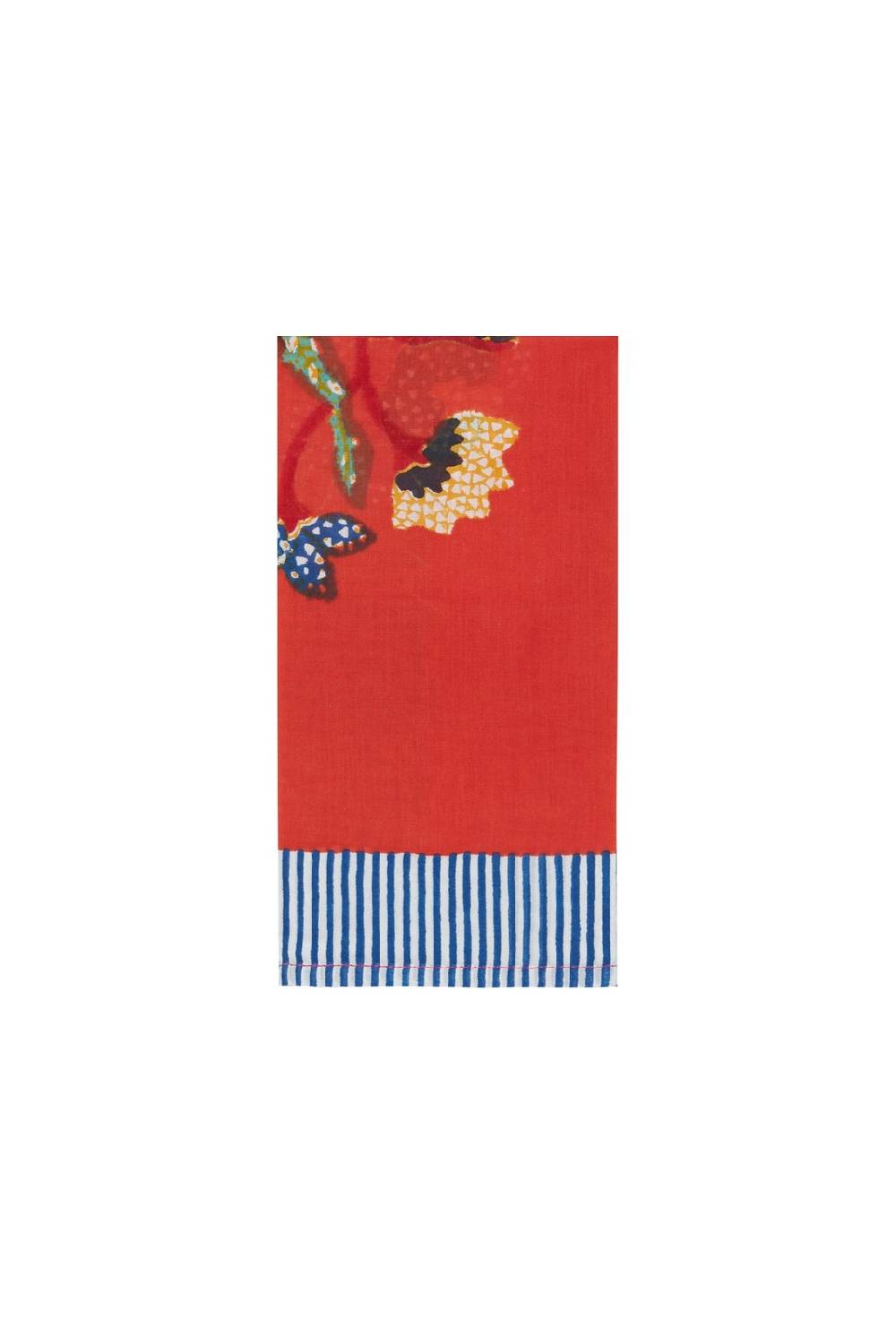 Lisa Corti tovagliolo cotone 50x50cm indonesian red Affare Del Giorno
