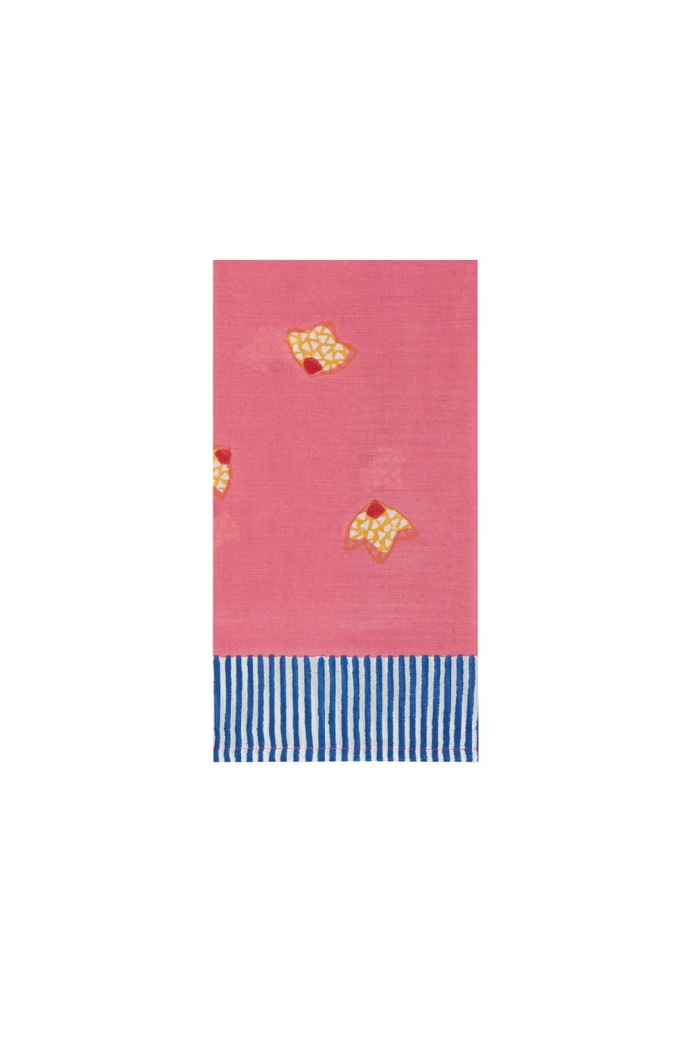 Lisa Corti tovagliolo cotone 50x50cm indonesian rose Offerta