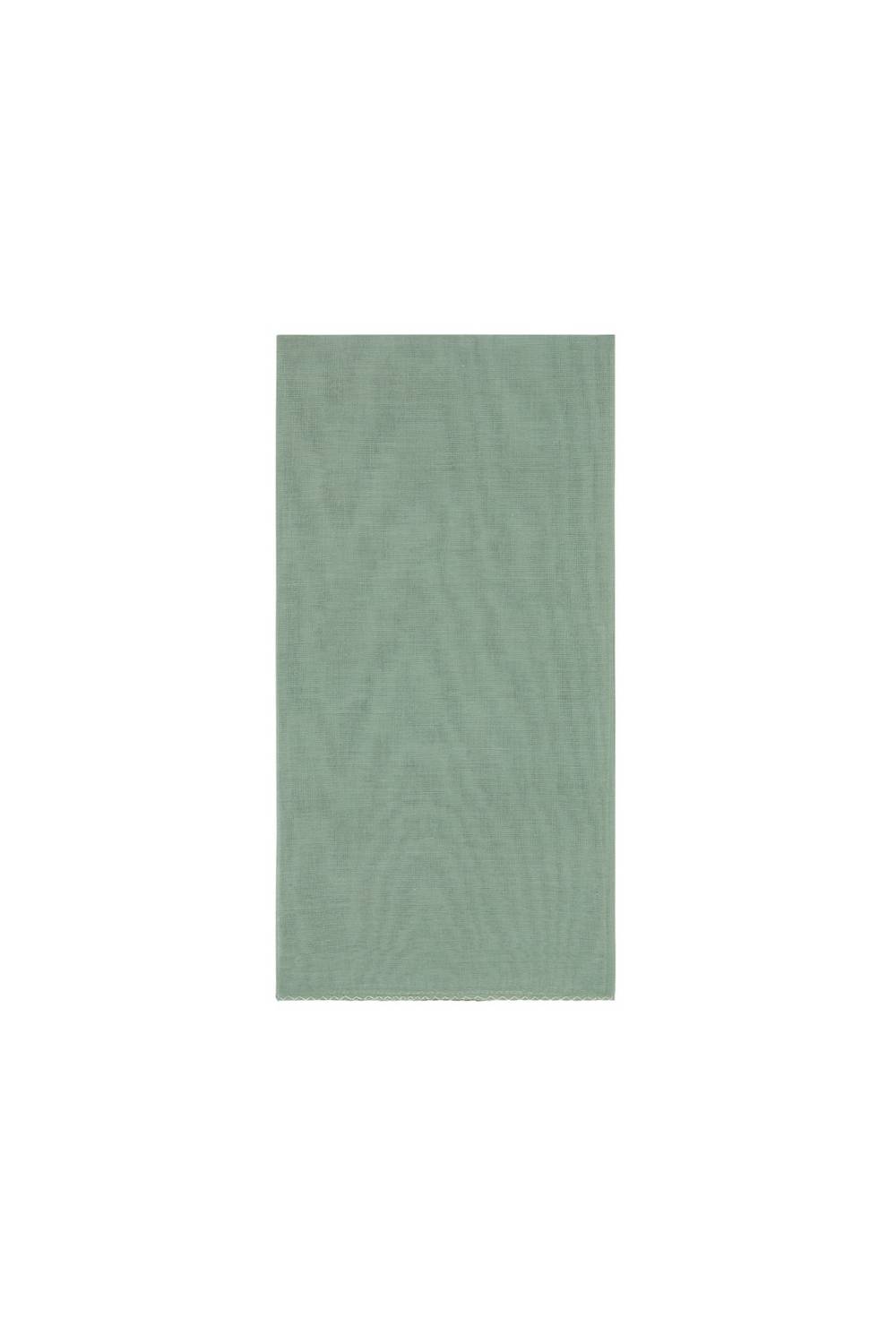 Lisa Corti tovagliolo organza sage 2025