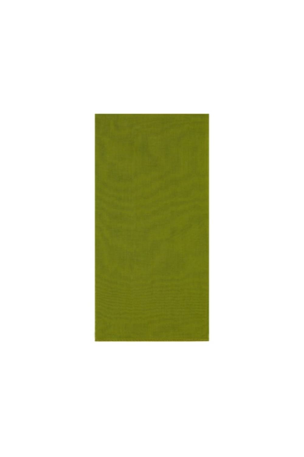 Lisa Corti tovagliolo organza green leaves Italia