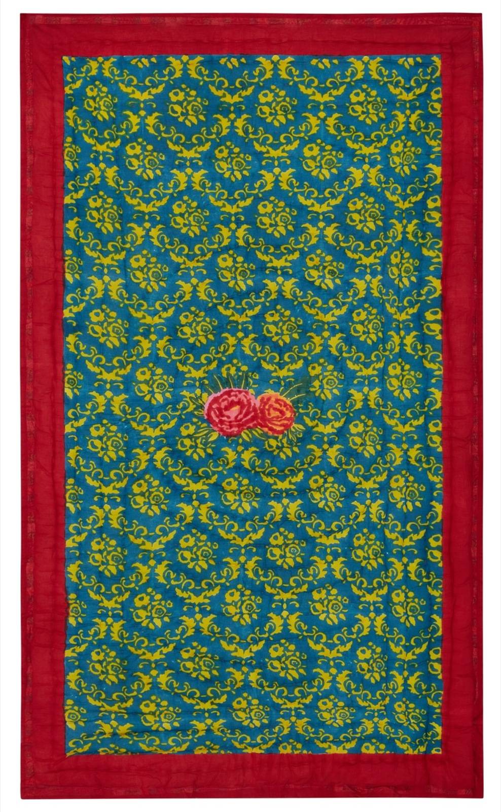Lisa Corti trapunta reversibile 110x180cm love red Prezzo Ridotto