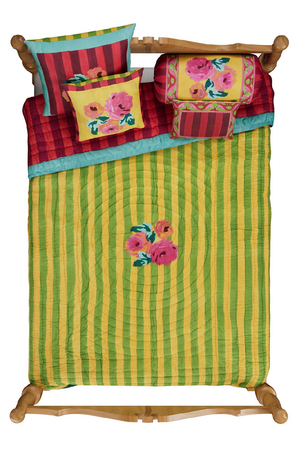 Lisa Corti trapunta reversibile 250x270cm nizam sulphur Online