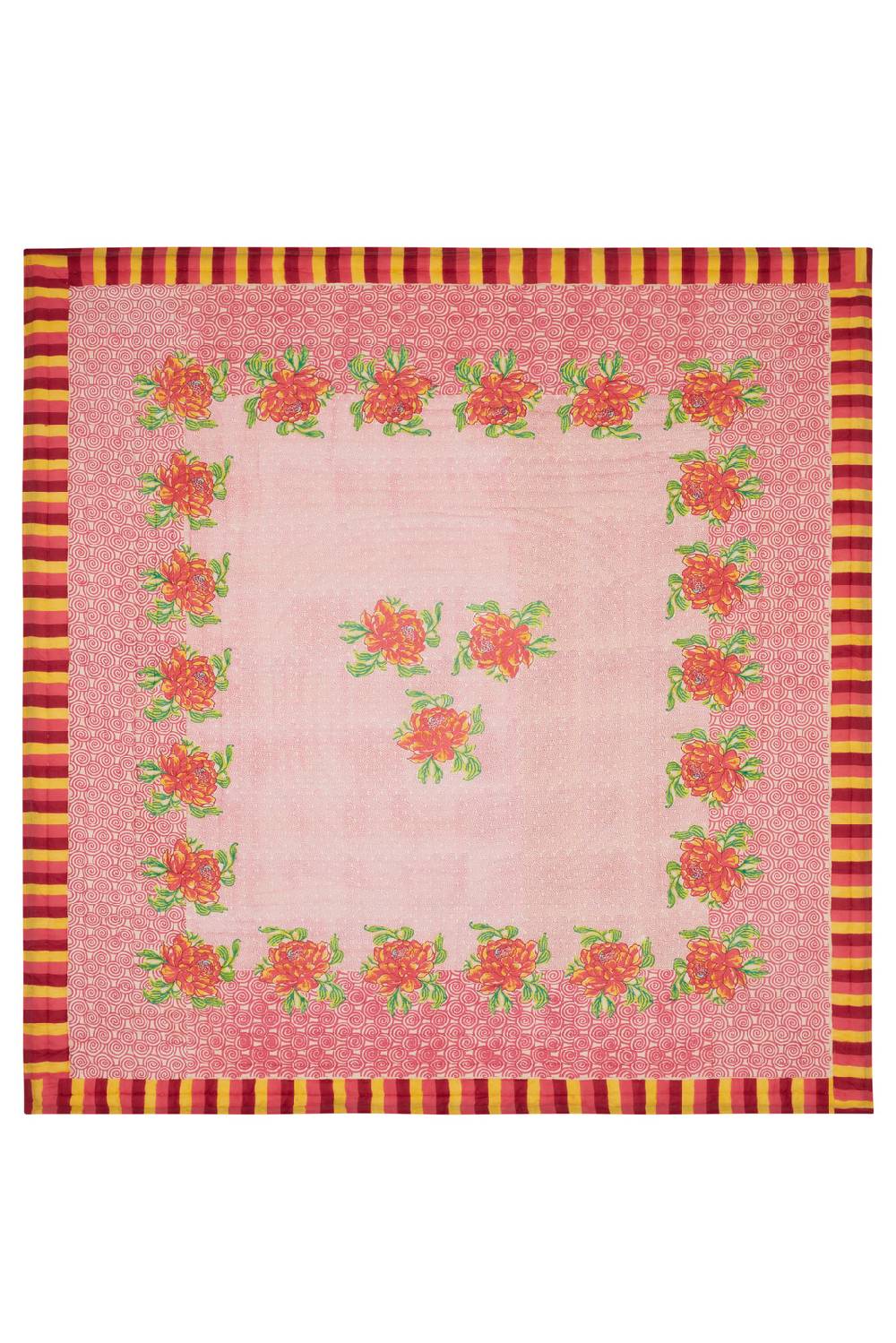 Lisa Corti trapunta reversibile 250x270cm camelia magenta pink