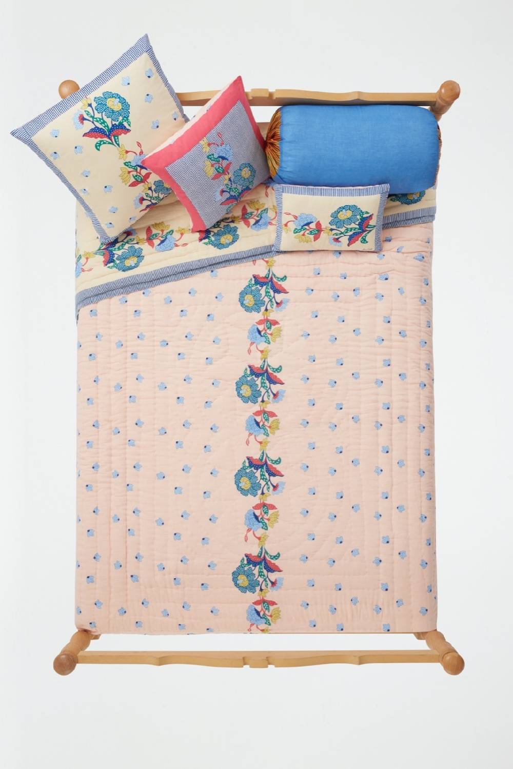 Lisa Corti trapunta reversibile 250x270cm cutter brooks x lisa corti indonesian natural cold Vendite Flash