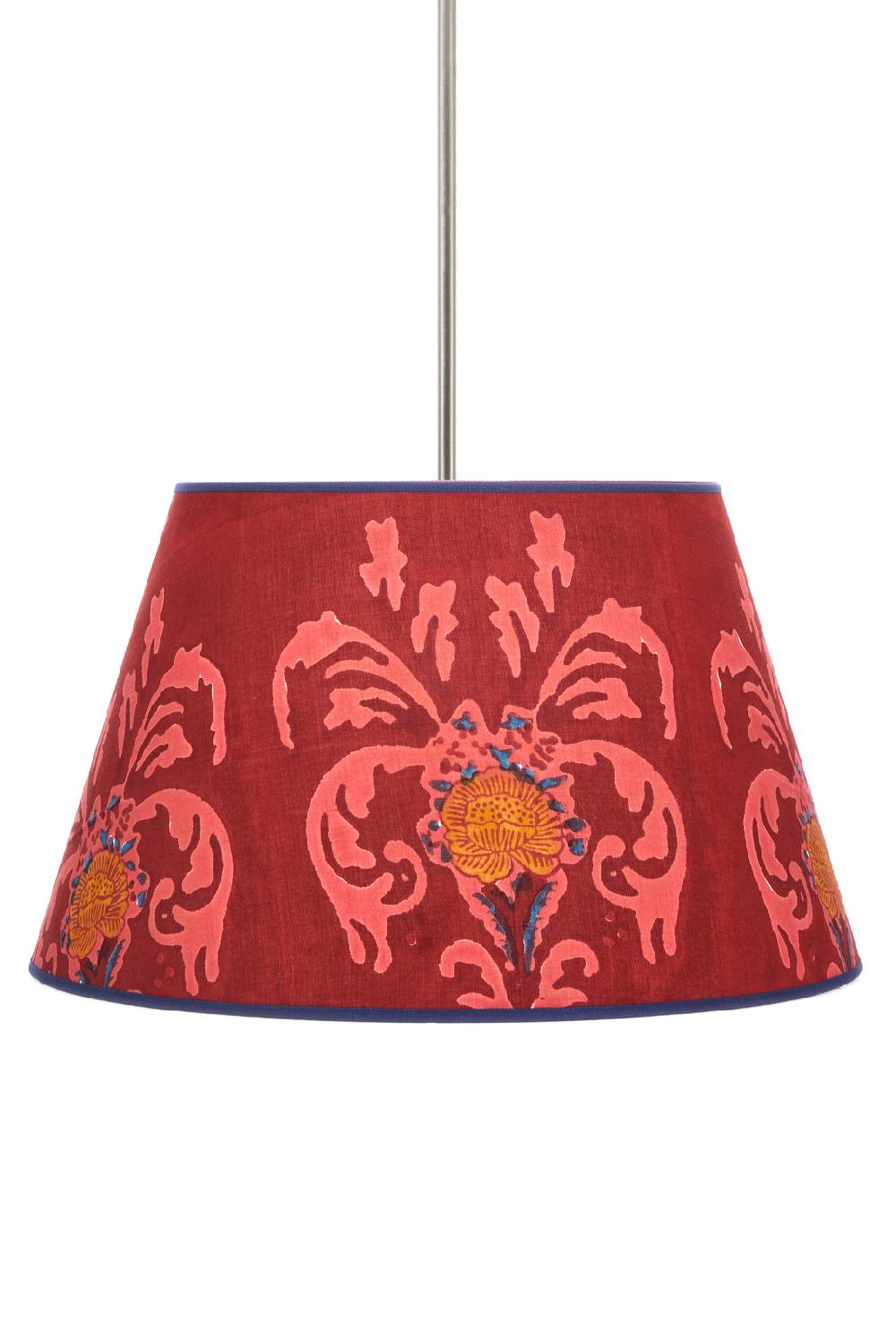 Lisa Corti paralume diam 40 brocade red Offerte