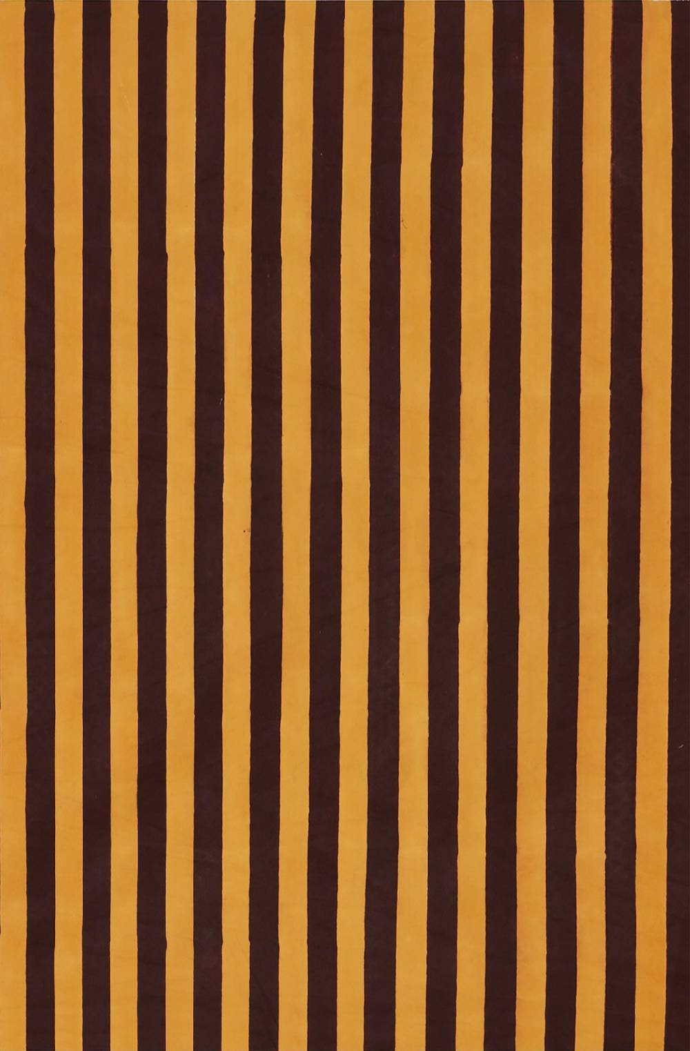 Lisa Corti tessuto stripes mustard maroon