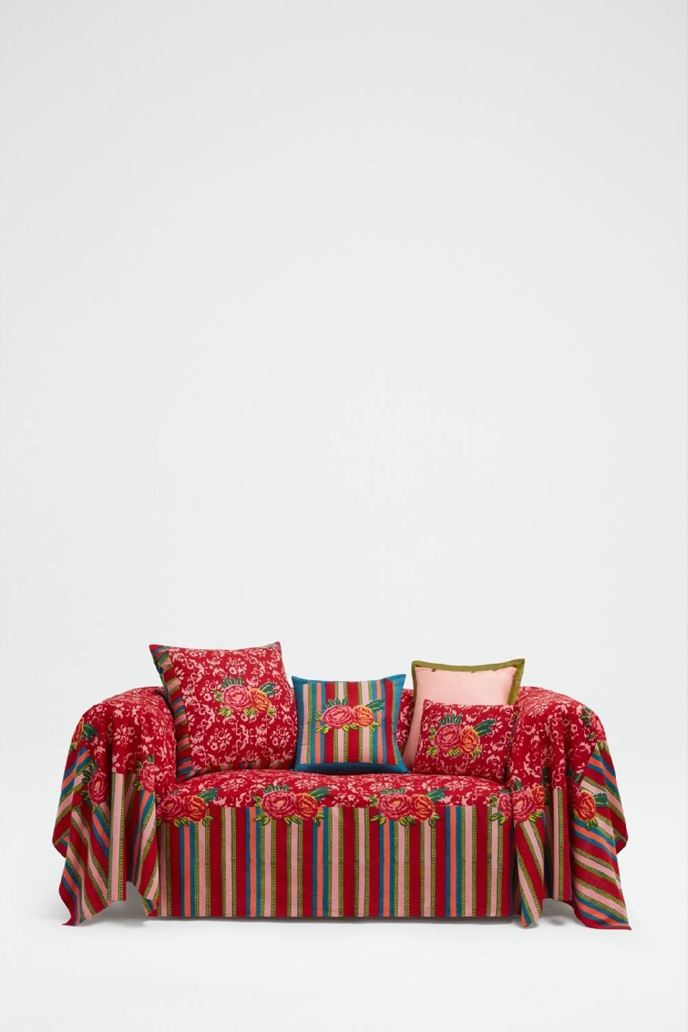 Lisa Corti telo cotone 250x270cm love red 2025