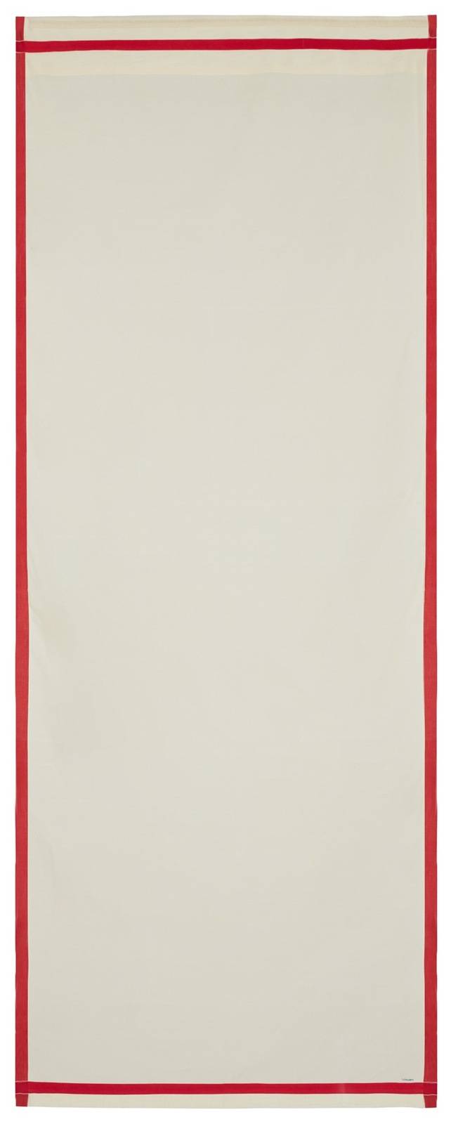 Lisa Corti tenda cotone 120x330cm bordo red Economico