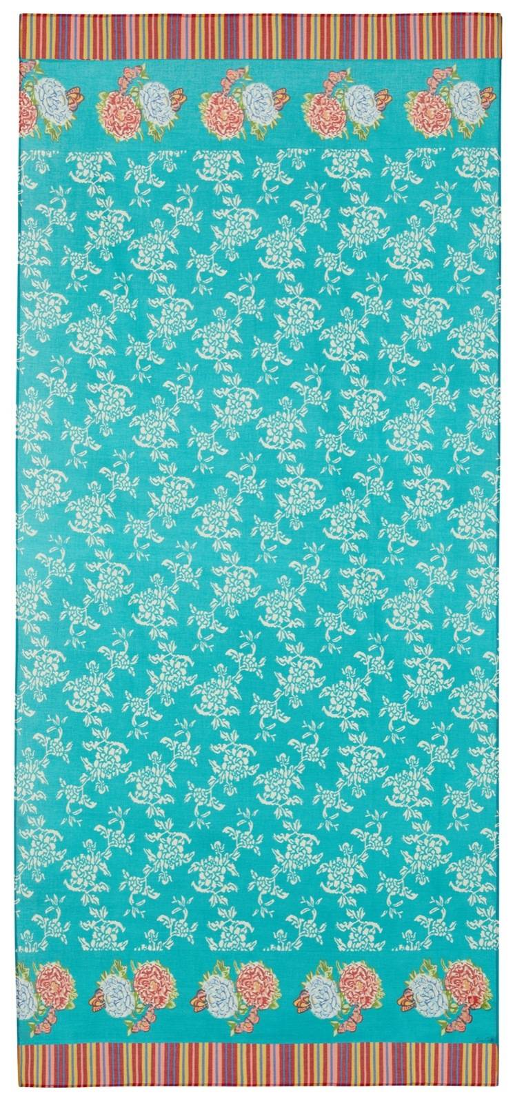Lisa Corti tenda mussola di cotone 110x240cm kandem queen green Italia