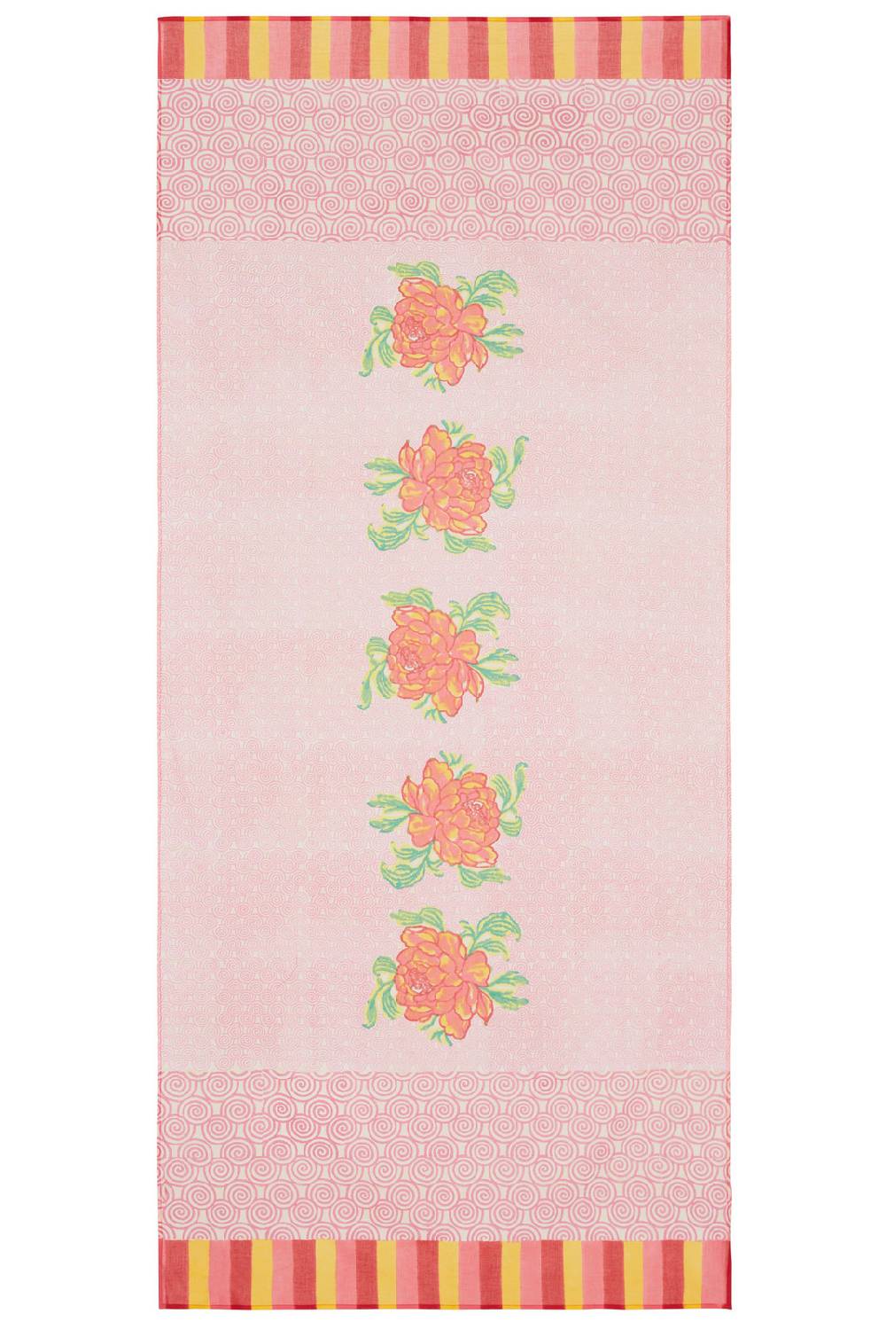 Lisa Corti tenda mussola di cotone 110x240cm camelia magenta pink 2025