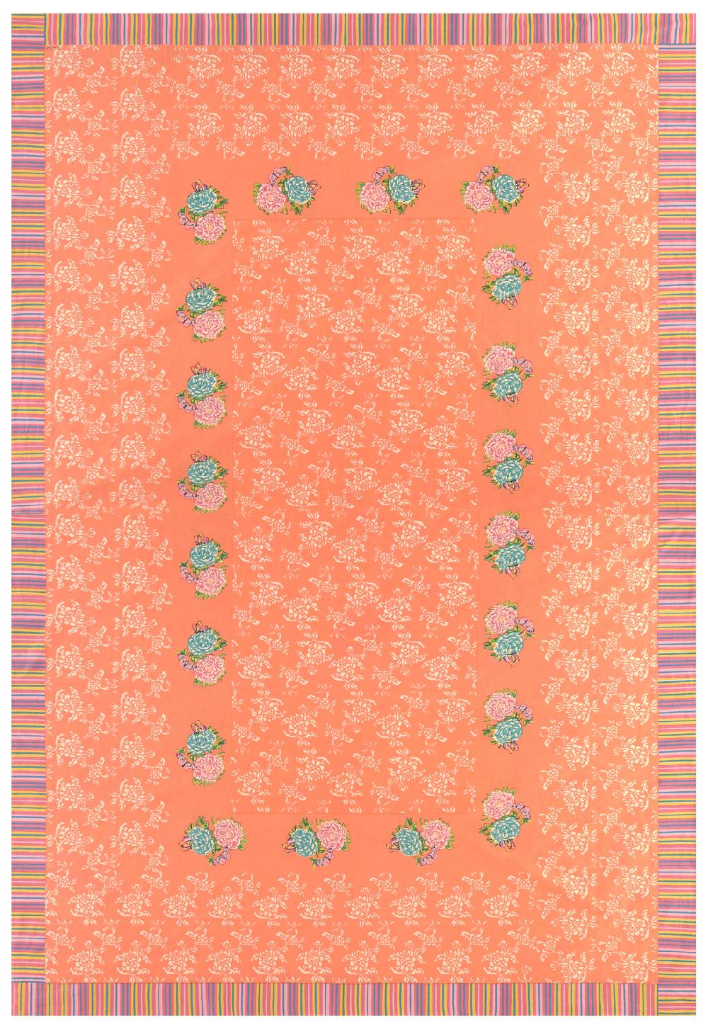 Lisa Corti telo cotone 220x350cm kandem queen peach