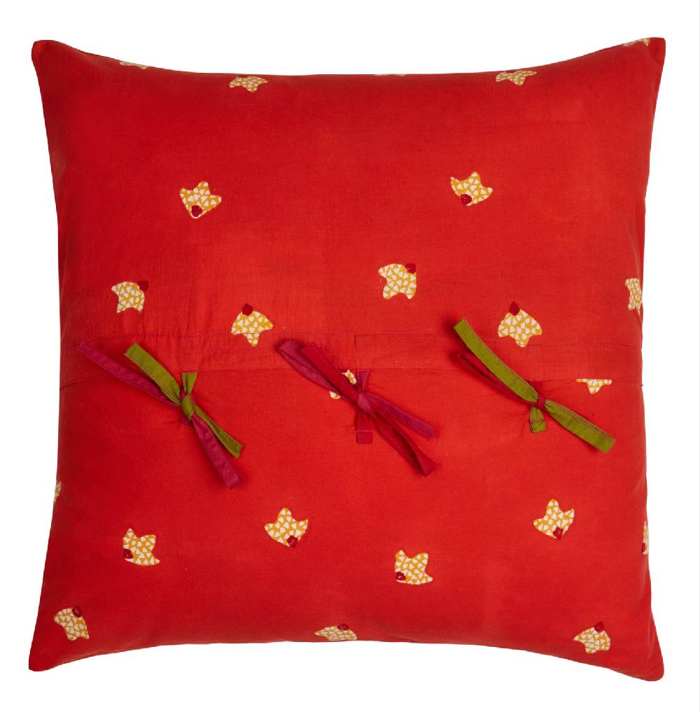 Lisa Corti federa cotone 45x45cm indonesian red rose Convenienza