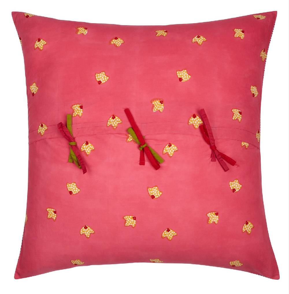 Lisa Corti federa cotone 60x60cm indonesian red rose Novità