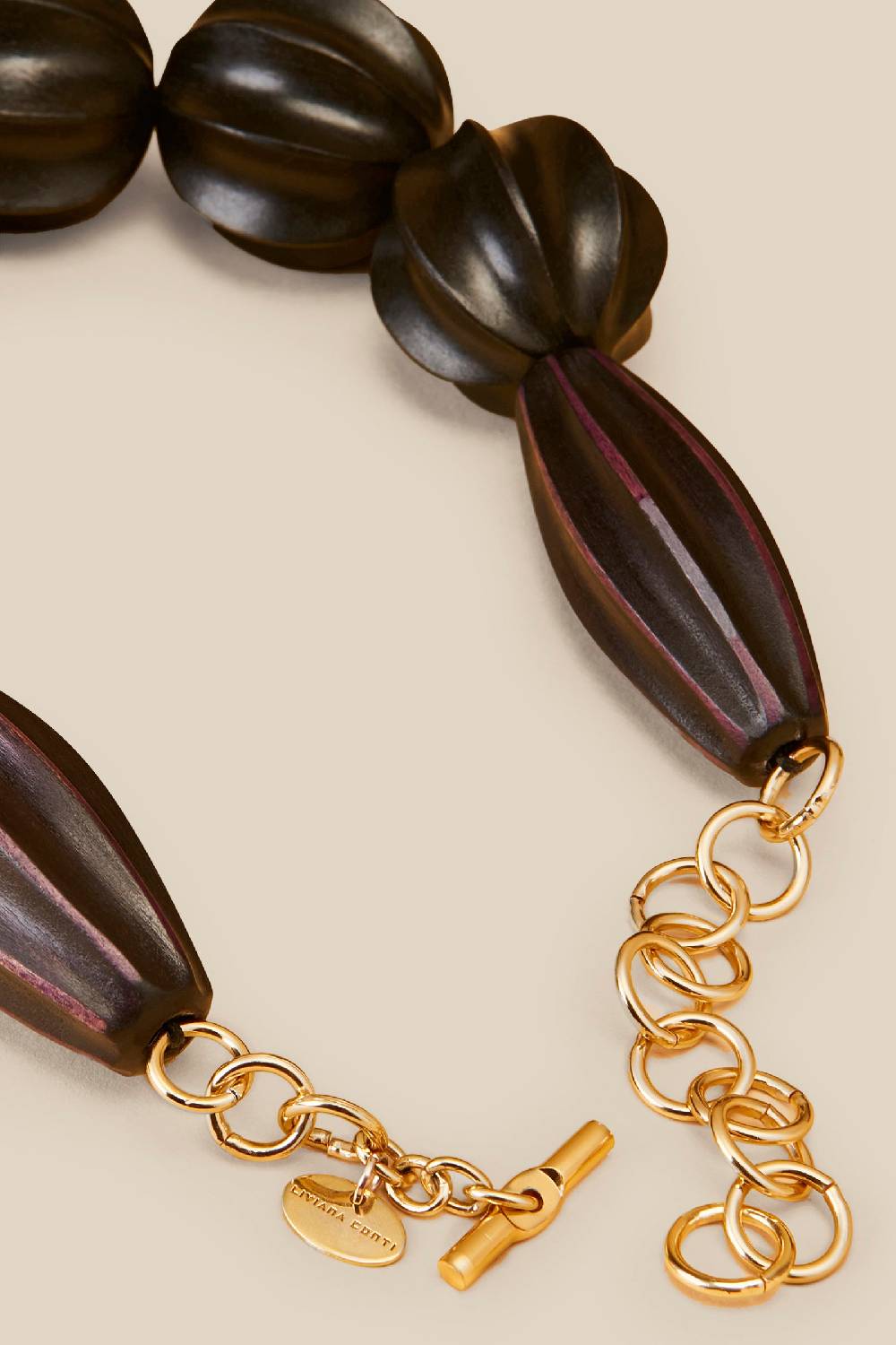 Liviana Conti COLLANA CORTA LEGNO S4AA4SJ93W25-Z.NR In Vendita
