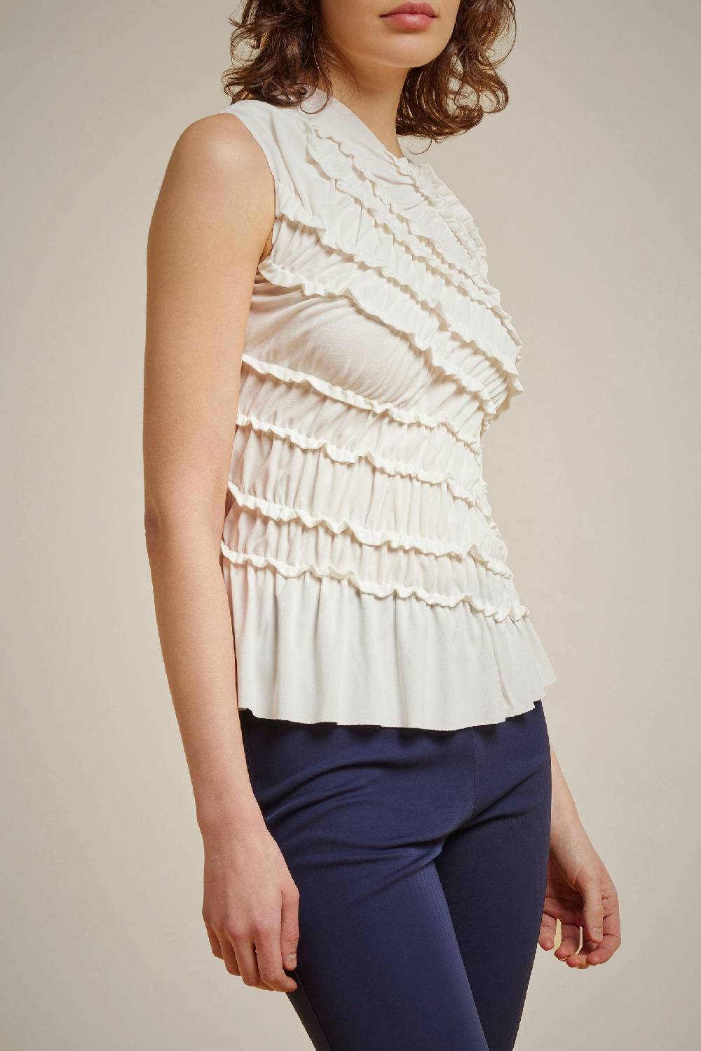 Liviana Conti BLUSA ARRICCIATA S4FF4SH82A08-1.38 2025