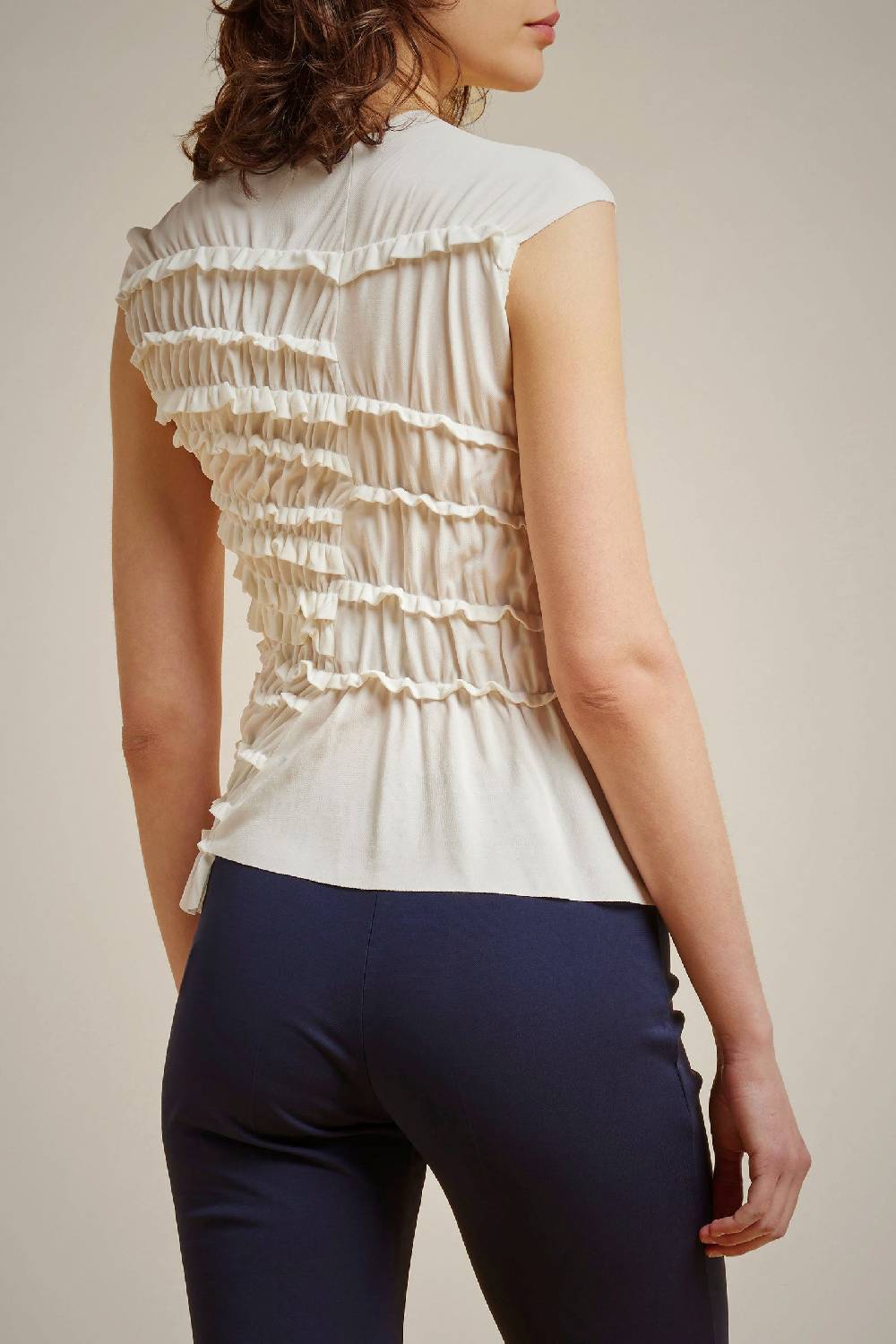 Liviana Conti BLUSA ARRICCIATA S4FF4SH82A08-1.38 2025