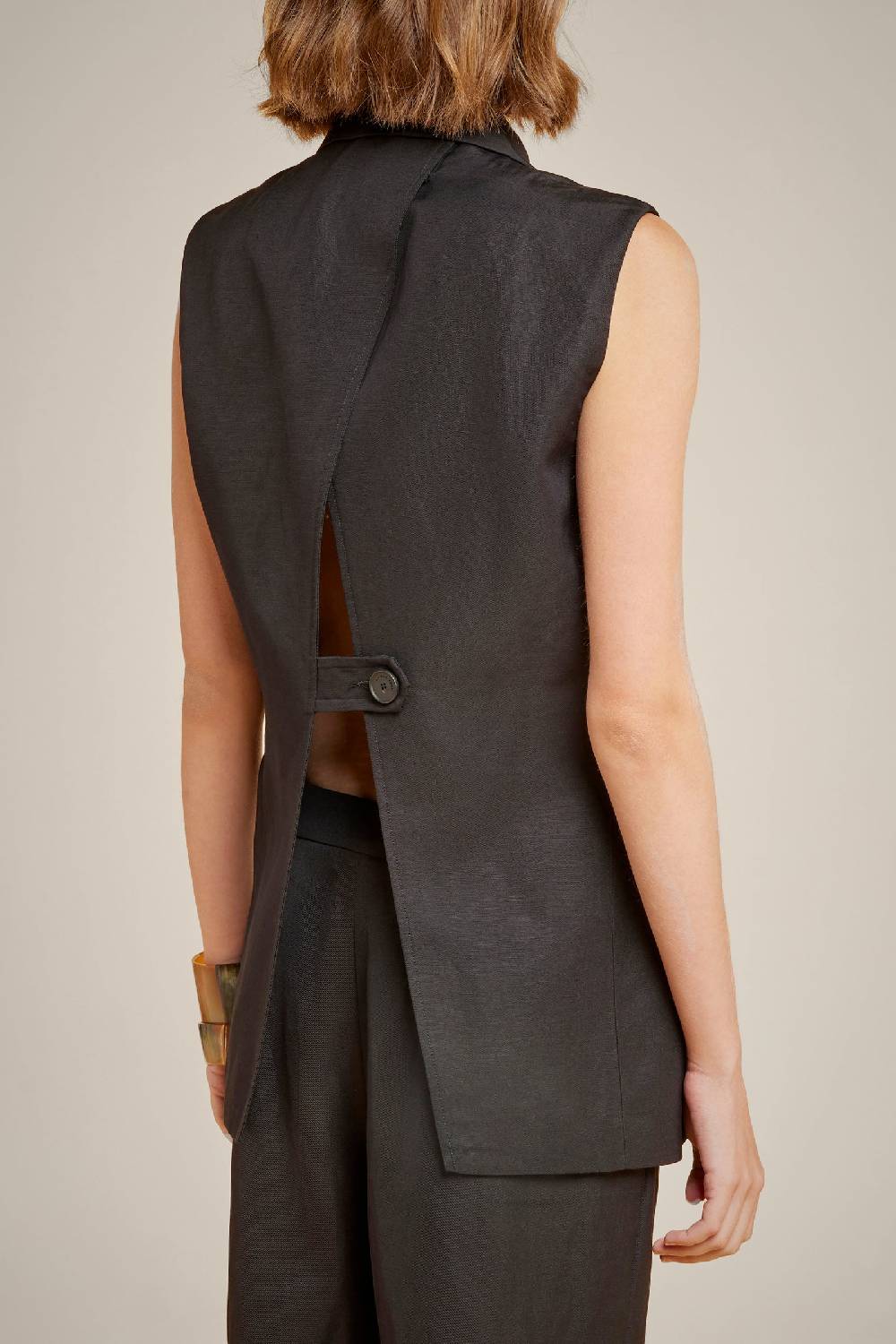 Liviana Conti GILET MONOPETTO S4LL4SL80Y69-0.38 In Linea