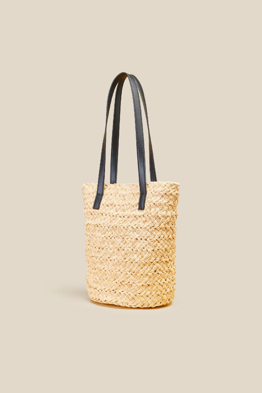 Liviana Conti MINI TOTE RAFIA S4AA4SA59A15-Y.NR Nuovo