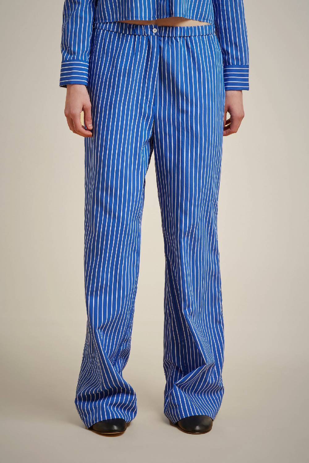 Liviana Conti PANTALONE S4FF4SN322RIGA.38 Saldi Di Fabbrica