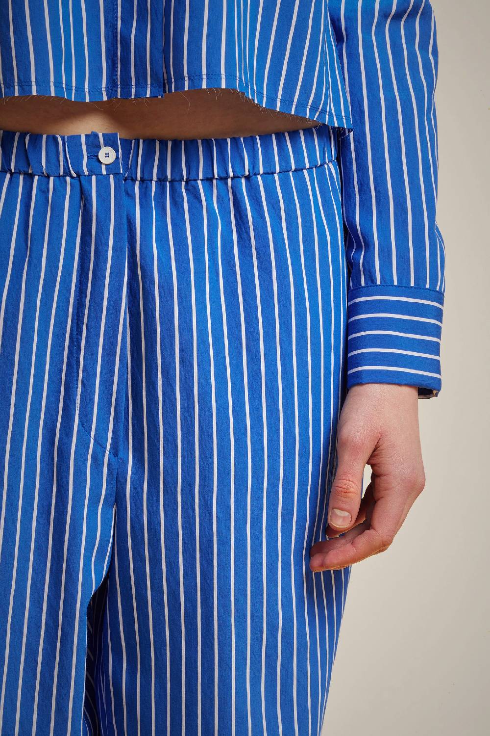Liviana Conti PANTALONE S4FF4SN322RIGA.38 Saldi Di Fabbrica