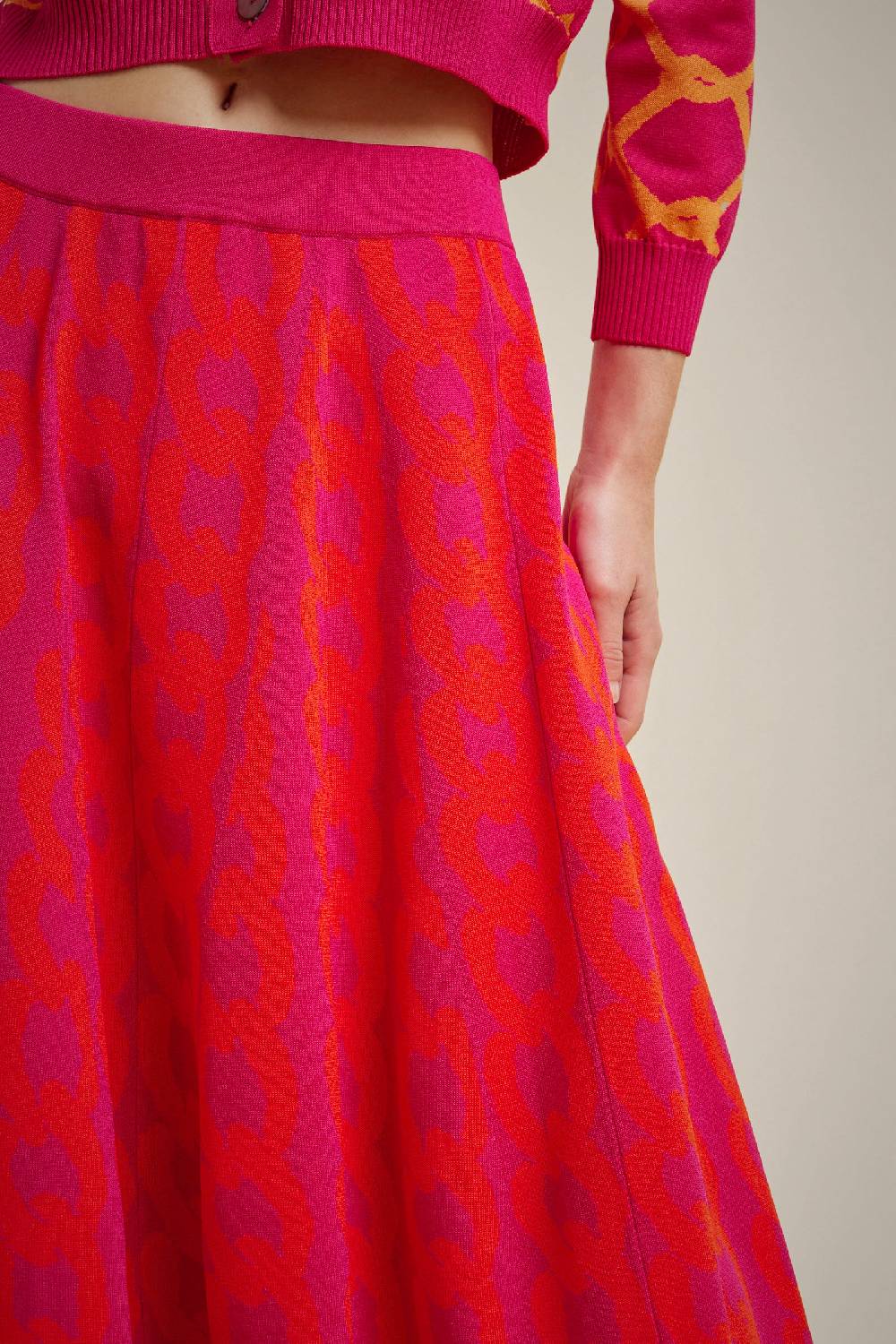 Liviana Conti GONNA JACQUARD S4FF4SA47CAT-1.XS In Saldo