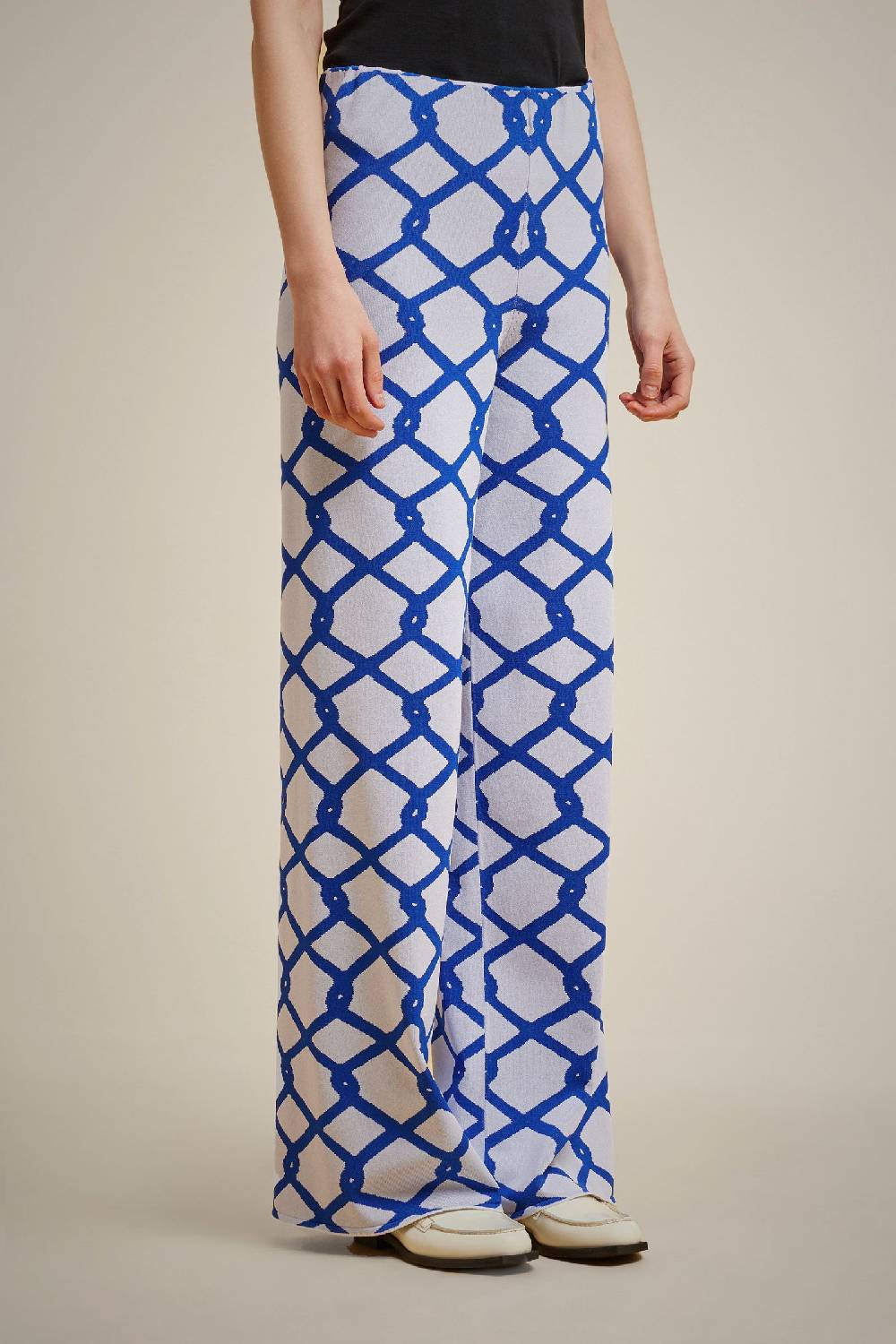 Liviana Conti PANTALONE JACQUARD S4FF4SA49RETE2.XS Italy